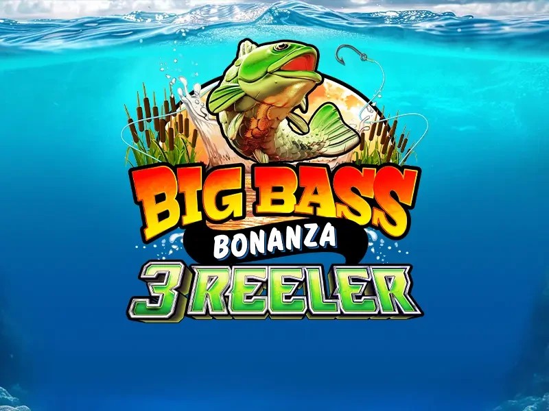 Big Bass Bonanza 3 Reeler logo – Slots by Pragmatic Play at Instant Casino