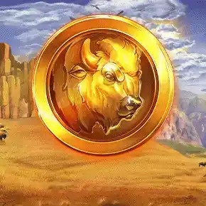 Buffalo Mania Megaways online game logo by Red Tiger Gaming on casino-instant.be