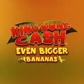 King Kong Cash Even Bigger Bananas Megaways logo by Blueprint Gaming Instant Casino