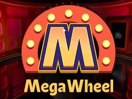 Mega Wheel slot logo by Pragmatic Play at Instant Casino