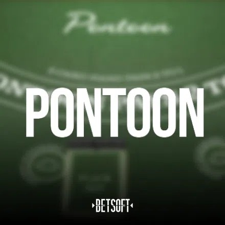 Pontoon slot visual from Betsoft Gaming available on casino-instant.be